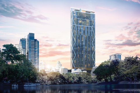 Кондоминиум с 1 спальней в Бангкоке, Таиланд № 165735