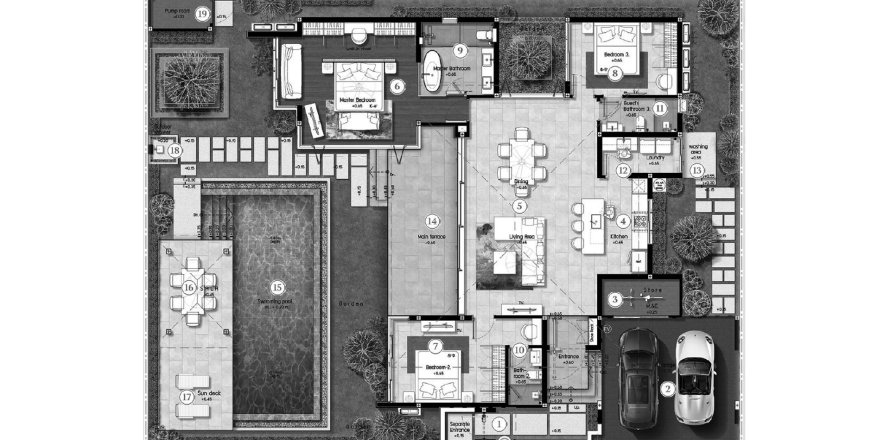 Off-plan Botanica Chalong Bay in Phuket, Thailand № 162323 - photo 1