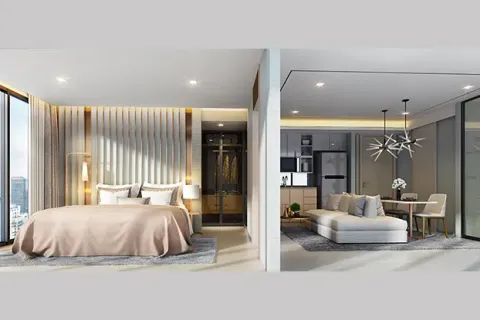 Duplex in Watthana, Bangkok, Thailand 1 Schlafzimmer № 217680 - Foto 17