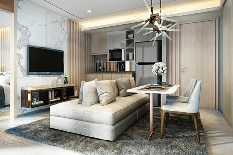 Duplex in Watthana, Bangkok, Thailand 1 Schlafzimmer № 217679 - Foto 16