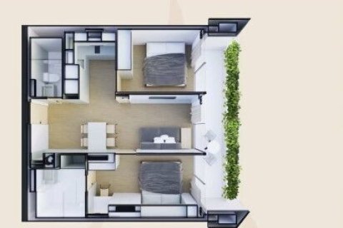 Studio dans le Condo à Phuket, Thaïlande № 164525 - photo 4