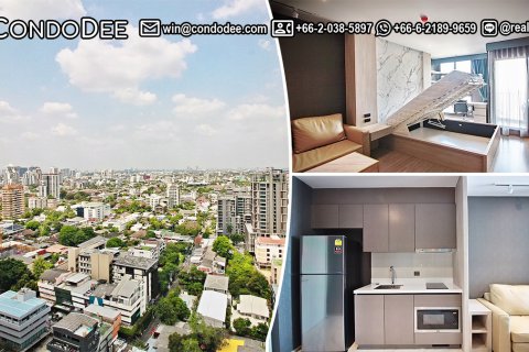 Studio dans le Condo à Watthana, Bangkok, Thaïlande  № 200634
