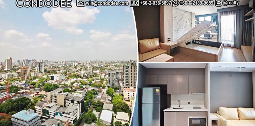 Studio dans le Condo à Watthana, Bangkok, Thaïlande № 200634