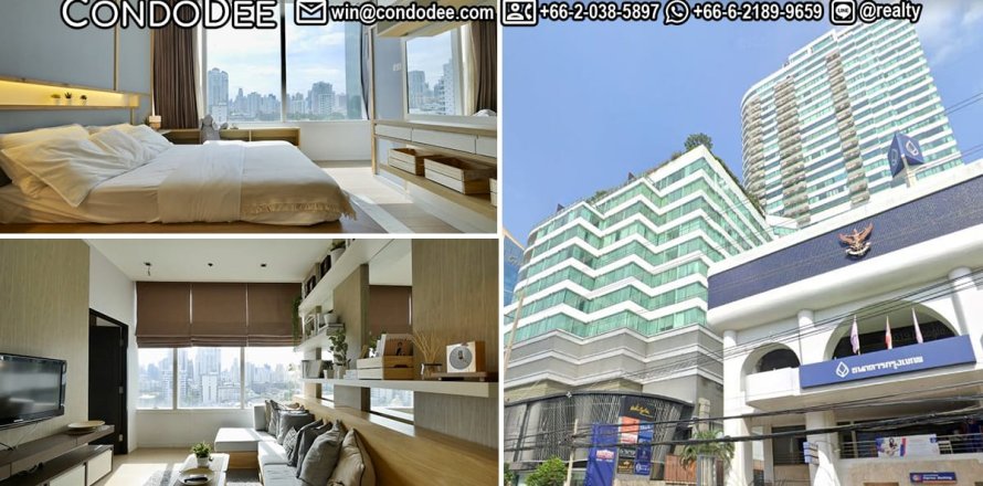 Condo à Watthana, Bangkok, Thaïlande, 1 chambre № 200636
