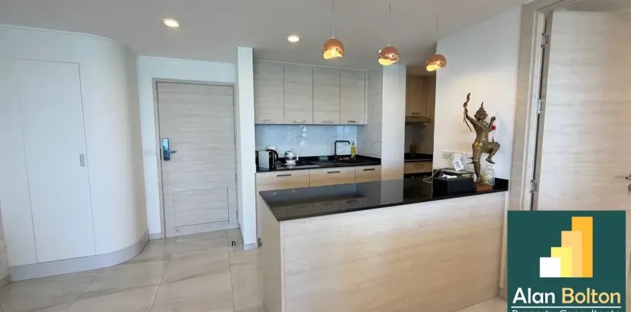 Condominio de 1 dormitorio en Jomtien Beach, Pattaya, Tailandia № 210856