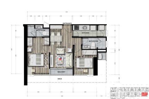 Condo à Bangkok, Thaïlande, 2 chambres  № 165008 - photo 14