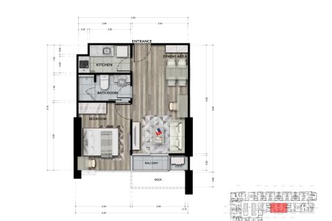 Condo à Bangkok, Thaïlande, 1 chambre  № 165010 - photo 13