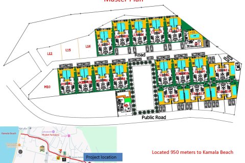 Villa à Kamala, Thaïlande 4 chambres № 165262 - photo 12