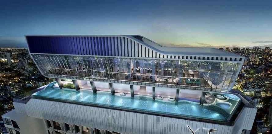 Condo in Watthana, Bangkok, Thailand, 2 bedrooms  № 148364