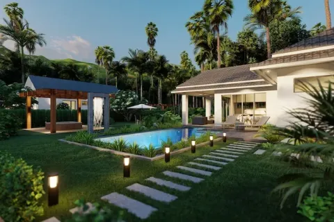 Вилла в Хуа Хине, Таиланд с 3 спальнями  № 163340 - фото 2