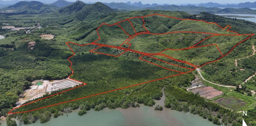 Земельный участок в Пхангнге, Таиланд 378748м2  № 151838