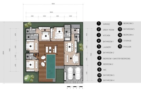 Villa in Ko Samui, Thailand 4 bedrooms № 165150 - photo 7