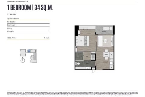 Apartment in Pattaya, Thailand 2 rooms № 159938 - photo 6