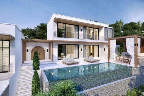 Вилла в Самуи, Таиланд с 4 спальнями  № 159943 - фото 4