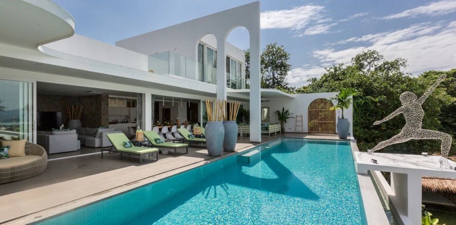 Villa à Ko Samui, Thaïlande 8 chambres № 159336