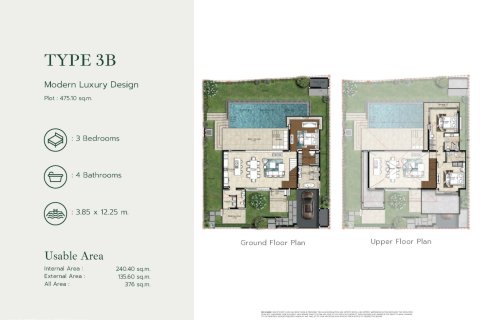 Villa à Bang Tao, Thaïlande 3 chambres № 165337 - photo 11