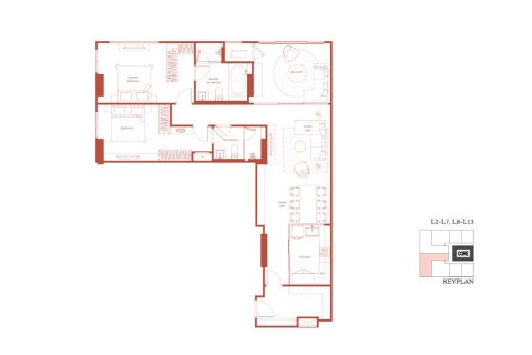 Condo in Bangkok, Thailand, 2 bedrooms  № 165341 - photo 11