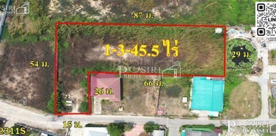 Terrain à Nakhon Pathom, Thaïlande 1600 m2 № 163236