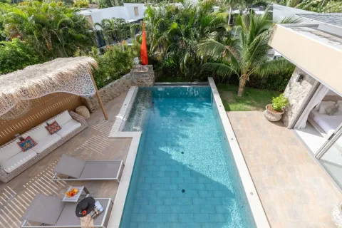 Вилла в Самуи, Таиланд с 3 спальнями  № 167525 - фото 21