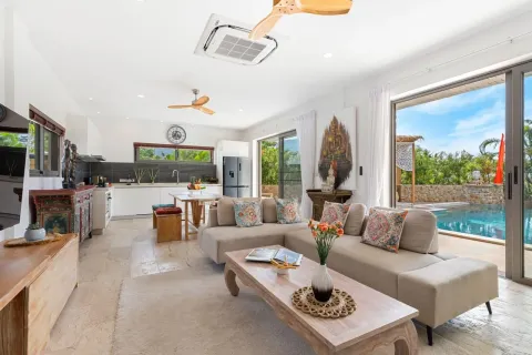 Вилла в Самуи, Таиланд с 3 спальнями  № 167525 - фото 5