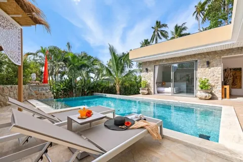 Вилла в Самуи, Таиланд с 3 спальнями  № 167525 - фото 3