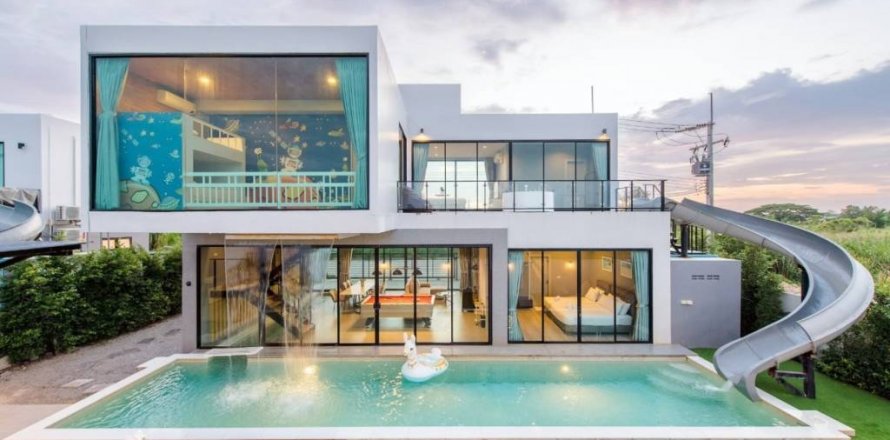 Вилла в Хуа Хине, Таиланд с 4 спальнями  № 115180