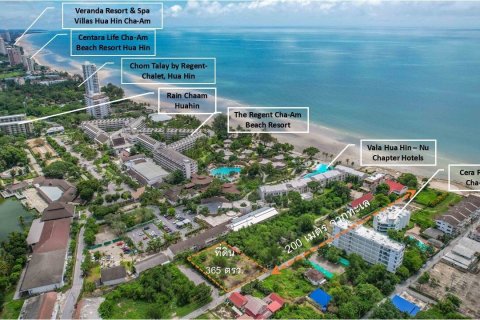 Земельный участок в Ча-аме, Таиланд 1460м2  № 154413 - фото 3