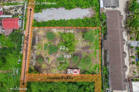 Земельный участок в Ча-аме, Таиланд 1460м2  № 154413 - фото 2