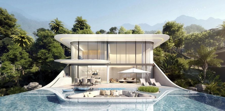 Пентхаус в Пхукете, Таиланд с 5 комнатами № 150659