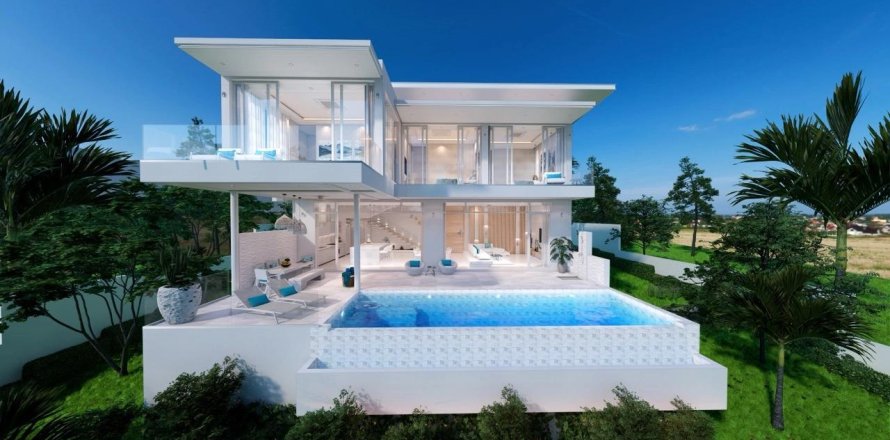 Пентхаус в Пангане, Таиланд с 4 комнатами  № 150654