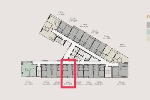 Studio dans le Condo à Chatuchak, Bangkok, Thaïlande  № 154073 - photo 5