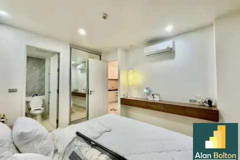 Condominio de 1 dormitorio en Jomtien Beach, Pattaya, Tailandia № 211088 - foto 4