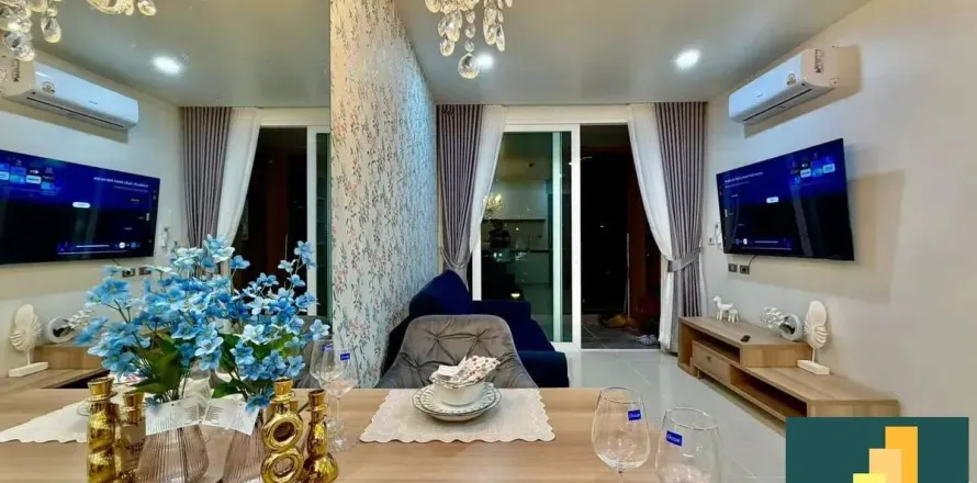 Condominio de 1 dormitorio en Jomtien Beach, Pattaya, Tailandia № 211088