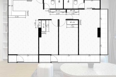 Кондоминиум с 3 спальнями в Бангкоке, Таиланд № 144619 - фото 23