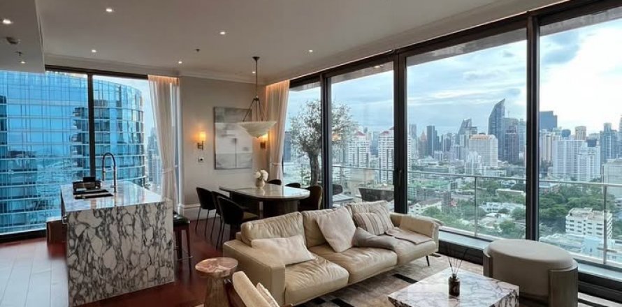 Кондоминиум с 3 спальнями в Бангкоке, Таиланд № 144621