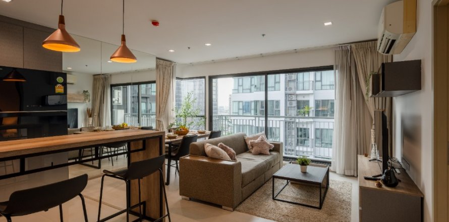 Кондоминиум с 2 спальнями в Бангкоке, Таиланд № 144623