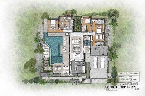 Villa in Ko Kaeo, Thailand 4 Schlafzimmer № 222423 - Foto 14