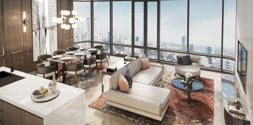 Eigentumswohnung in Bangkok, Thailand, 3 Schlafzimmer № 222426