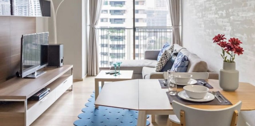 Кондоминиум с 1 спальней в Бангкоке, Таиланд № 143866