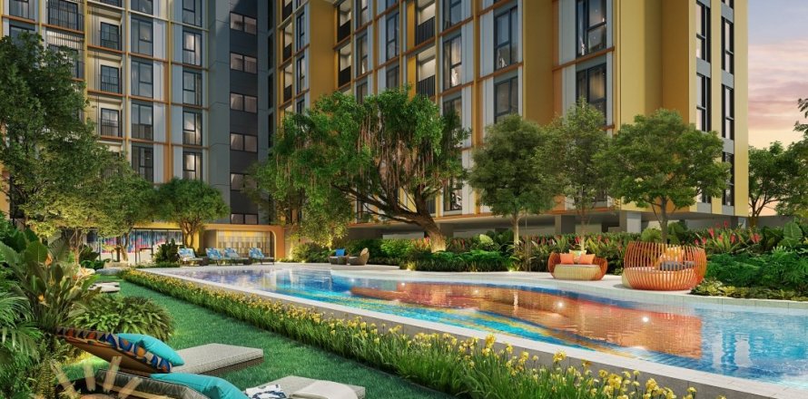 Condo à Phuket, Thaïlande, 1 chambre № 205749