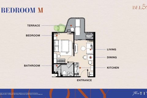 Кондоминиум с 1 спальней в Пхукете, Таиланд № 169953 - фото 13