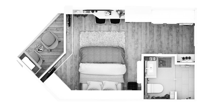 Hors-plan The Serene Condominium à Phuket, Thaïlande № 18618 - photo 1