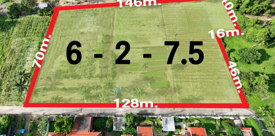 Land in Mai Khao, Thailand 9600 sq.m. № 169386