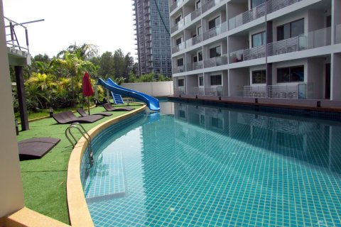 Studio dans le Condo sur Jomtien Beach, Pattaya, Thaïlande  № 204105 - photo 2