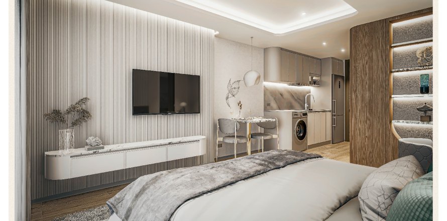 Studio in Pattaya, Thailand № 165166