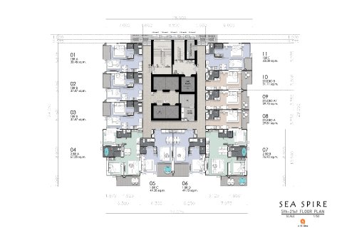 Condo in Pattaya, Thailand, 2 bedrooms № 165161 - photo 14