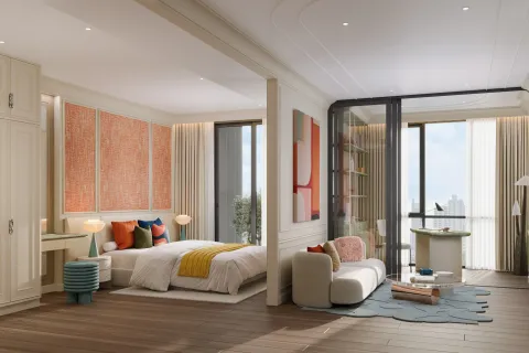 Studio in the Condo in Watthana, Bangkok, Thailand  № 159682 - photo 3