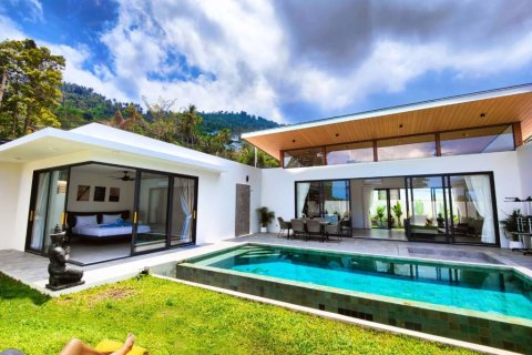 Вилла в Самуи, Таиланд с 3 спальнями  № 146754 - фото 1