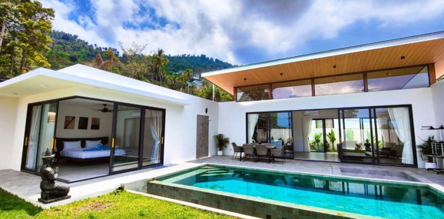 Вилла в Самуи, Таиланд с 3 спальнями  № 146754