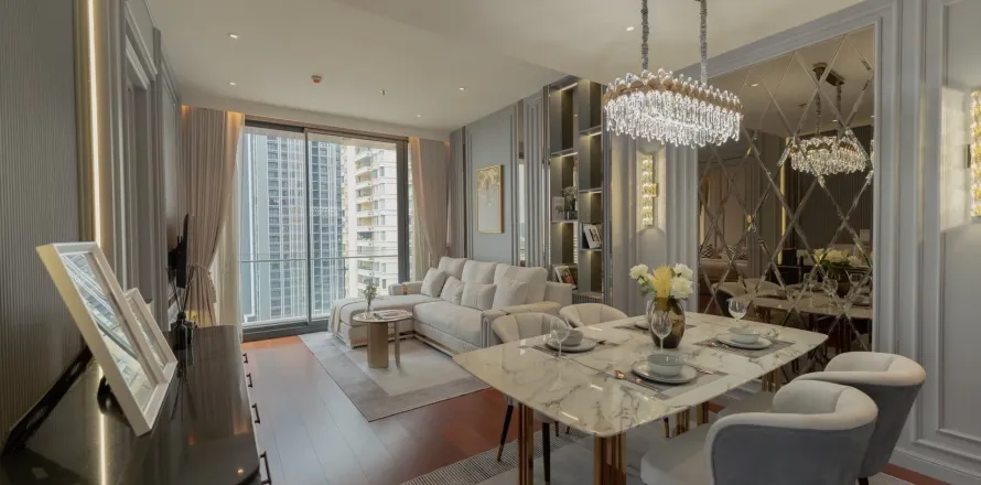 Condo à Watthana, Bangkok, Thaïlande, 2 chambres № 163262